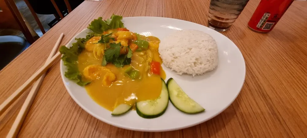 Crevettes Curry